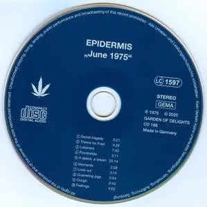 Epidermis - June 1975 (2020) Re-up