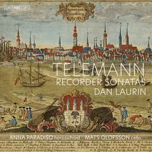 Dan Laurin, Anna Paradiso, Mats Olofsson - Telemann: Recorder Sonatas (2022)