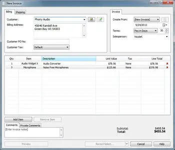 NCH Express Invoice Plus v4.22