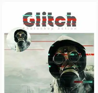 GraphicRiver - Glitch Photoshop Action