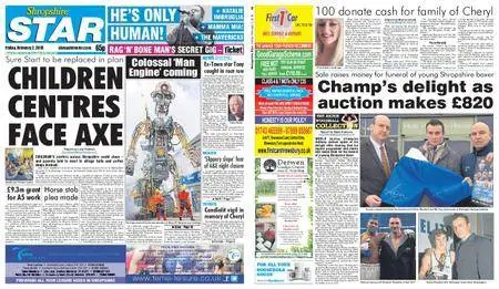 Shropshire Star Shrewsbury Edition – February 02, 2018