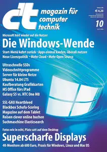 ct Magazin für Computertechnik No 10 vom 22 April 2014