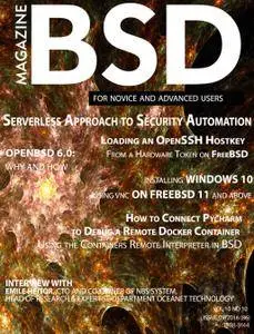 BSD Magazine - Vol10 - No.10 - Issue 9, 2016