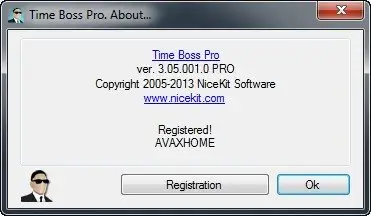 NiceKit Software Time Boss Pro 3.05.001.0