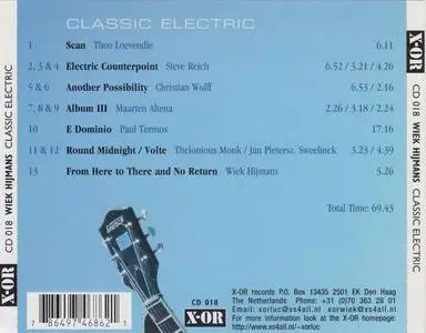 Wiek Hijmans - Classic Electric (2004) {X-OR CD 018}