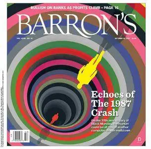 Barron's Magazine  October 16 2017