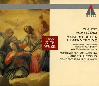 Jürgen Jürgens, Concentus Musicus Wien - Claudio Monteverdi: Vespro della Beata Vergine (1993)