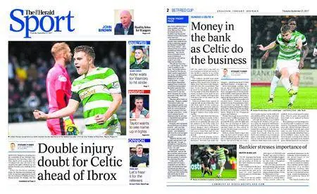 The Herald Sport (Scotland) – September 21, 2017