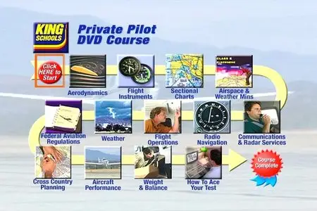 King Flight Schools – Private Pilot Licence DVD Course [repost]