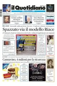 il Quotidiano del Sud Cosenza - 14 Ottobre 2018
