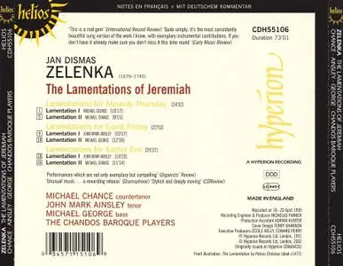 Chandos Baroque Players - Jan Dismas Zelenka: The Lamentations of Jeremiah (2002)