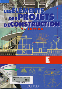 Ernst NEUFERT-Les éléments des projets de construction-Tome 7