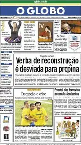 Jornal O Globo - 10 de julho de 2011