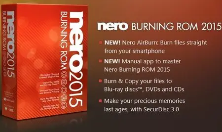 Nero Burning ROM & Nero Express 2015 16.0.23.0 Multilanguage Portable