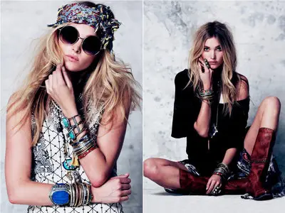 Elsa Hosk - FreePeople 'Like A Rolling Stone' Lookbook 2013