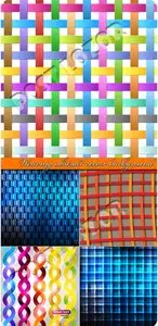 Weaving abstract vector background