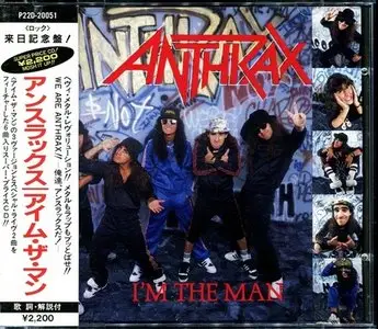 Anthrax - I'm The Man (1987) (CD Single, Japanese P22D-20051)