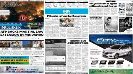 Philippine Daily Inquirer – December 09, 2017