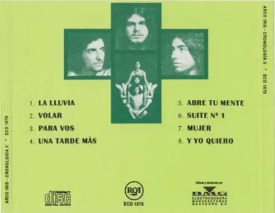 Arco Iris - Cronologia II (1969)