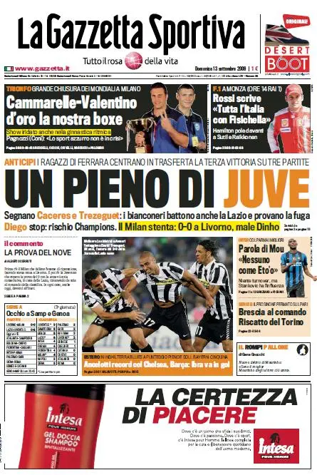 La Gazzetta dello Sport (13-09-09)