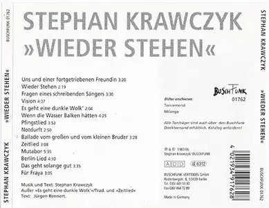 Stephan Krawczyk - Wieder stehen (1987, CD Issue 1996)