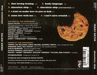 Isaac Hayes - Chocolate Chip (1975) {1998 Stax Remaster}