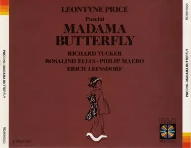 Puccini: Madama Butterfly - Price, Tuckers, Elias [Leinsdorf] [2 CD]