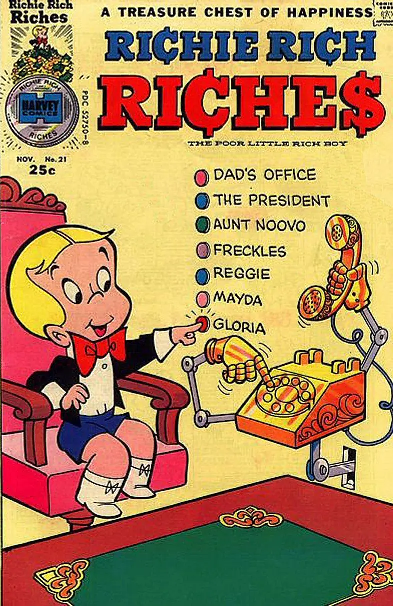 Richie Rich Riches 021 (1975-11)