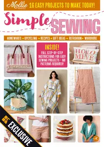 Mollie Makes Presents - Simple Sewing - 4 April 2025