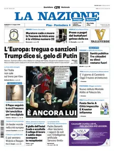 La Nazione Pisa Pontedera - 11 Maggio 2025