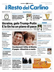 Il Resto del Carlino Ascoli Fermo - 22 Ottobre 2025
