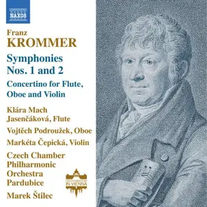 Klára Mach Jasenčáková, Vojtěch Podroužek - Krommer: Symphonies Nos. 1-2 & Concertino for Flute & Violin (2026)