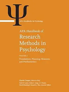 APA Handbook of Research Methods in Psychology