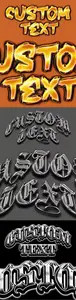 Editable Gold & Chrome Text Effects for Photoshop [2025]
