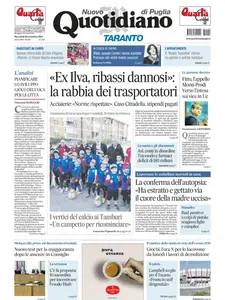 Quotidiano di Puglia Taranto - 20 Novembre 2024
