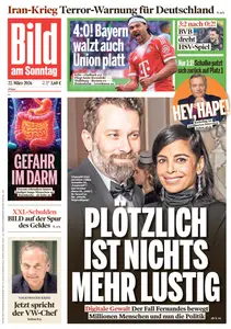 Bild am Sonntag - 22  März 2026