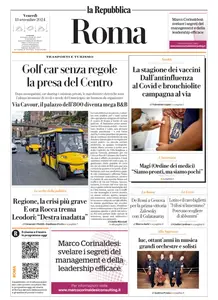 la Repubblica Roma - 13 Settembre 2024