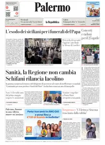 la Repubblica Palermo - 24 Aprile 2025