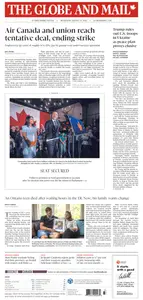 The Globe and Mail - August 20, 2025