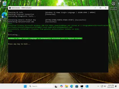 Windows 11 AIO 16in1 24H2 Build 26100.4946 (No TPM Required) Preactivated Multilingual August 2025
