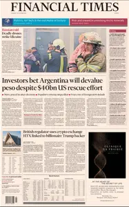Financial Times Europe - 23 October 2025