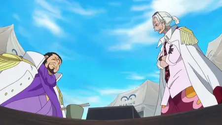 One Piece (1999 S17E112 Fujitora Takes Action! The Complete Siege of the Straw Hats! ZR
