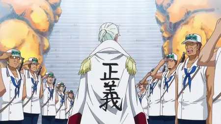 One Piece (1999 S17E112 Fujitora Takes Action! The Complete Siege of the Straw Hats! ZR