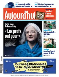 Aujourd’hui en France - 16 Octobre 2025