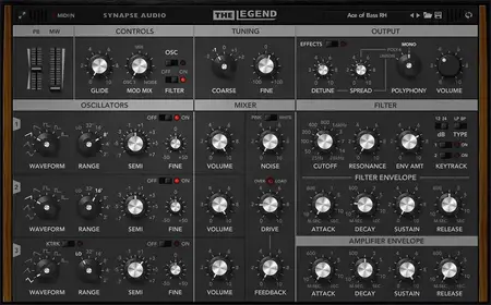 Synapse Audio The Legend HZ v2.0.2 macOS