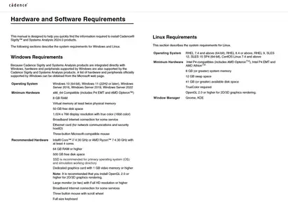 Cadence Design Systems Analysis Sigrity 2024 HF001