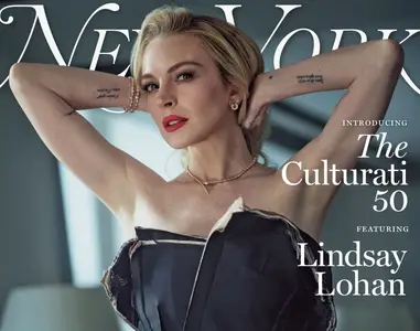 Lindsay Lohan by Mark Seliger for New York Magazine December 1, 2025