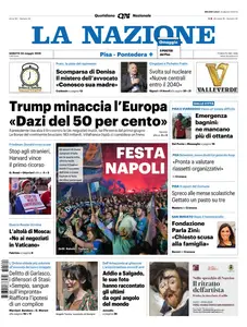 La Nazione Pisa Pontedera - 24 Maggio 2025