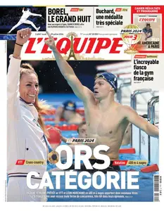 L’equipe du Lundi 29 Juillet 2024