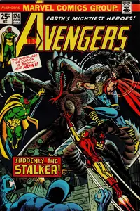 Avengers 124 Marvel 1974 c2c chums